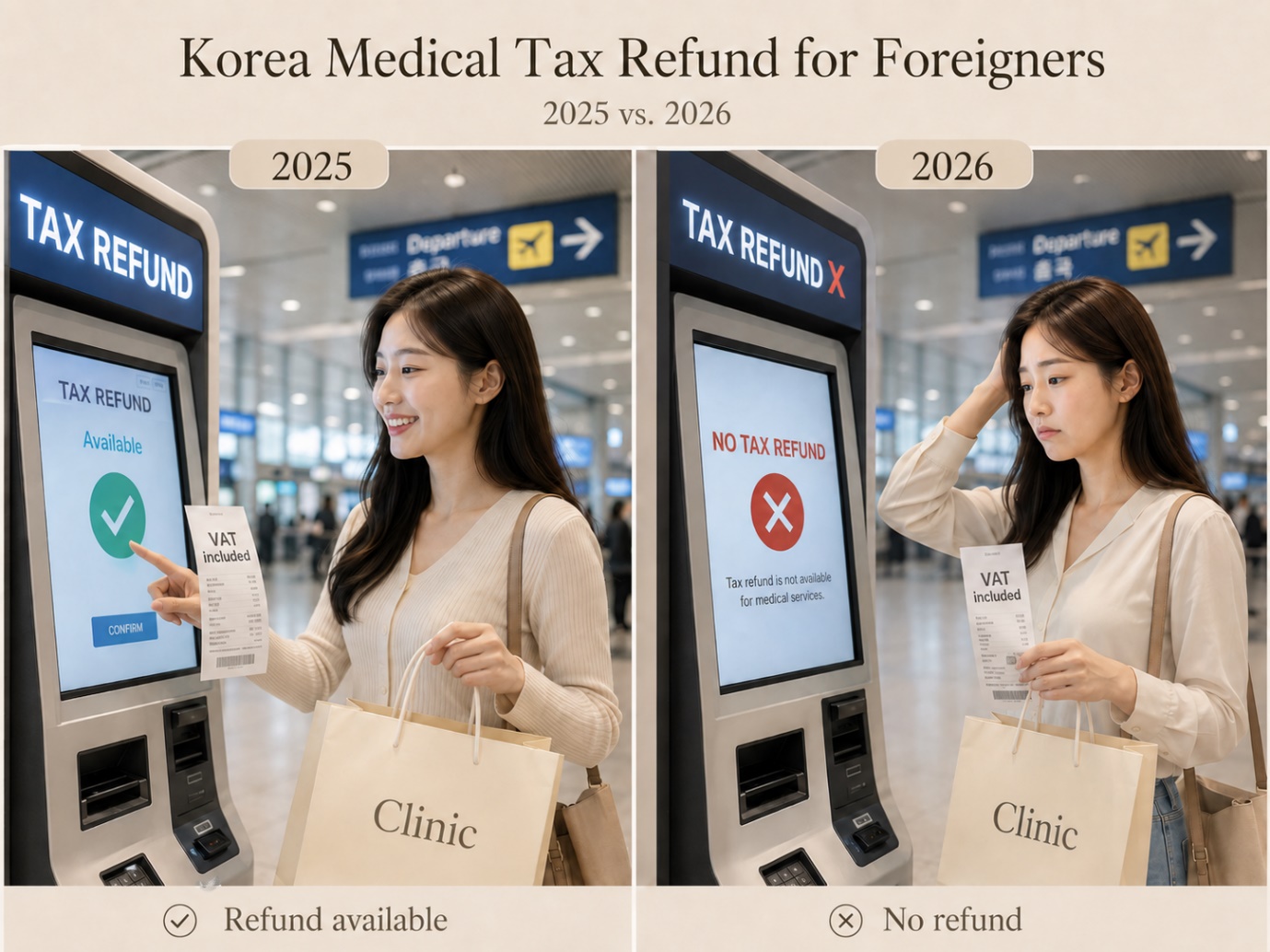 Medical Tax Refund for Foreigners in Korea: What Changed and What Didn't (2026 Guide)